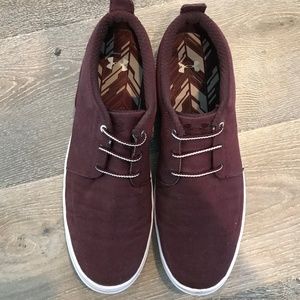 Under Armour Maroon Sneakers
